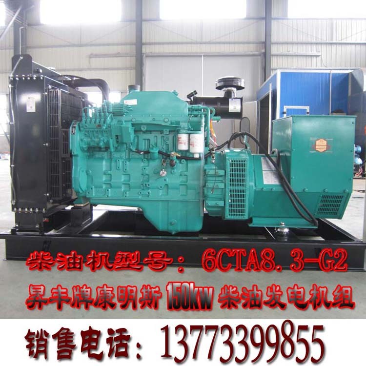 美國(guó)康明斯動(dòng)力配套150KW柴油發(fā)電機(jī)組QSB7G4